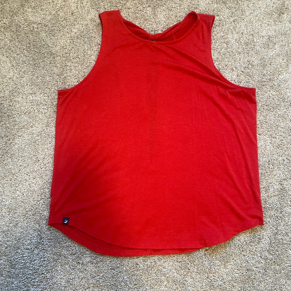 Oiselle Red Tank Top